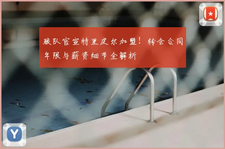 狼队官宣特里皮尔加盟!转会合同年限与薪资细节全解析